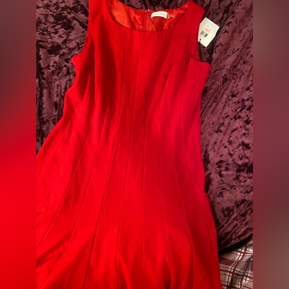 red calvin klein dress - Picture 2 of 3